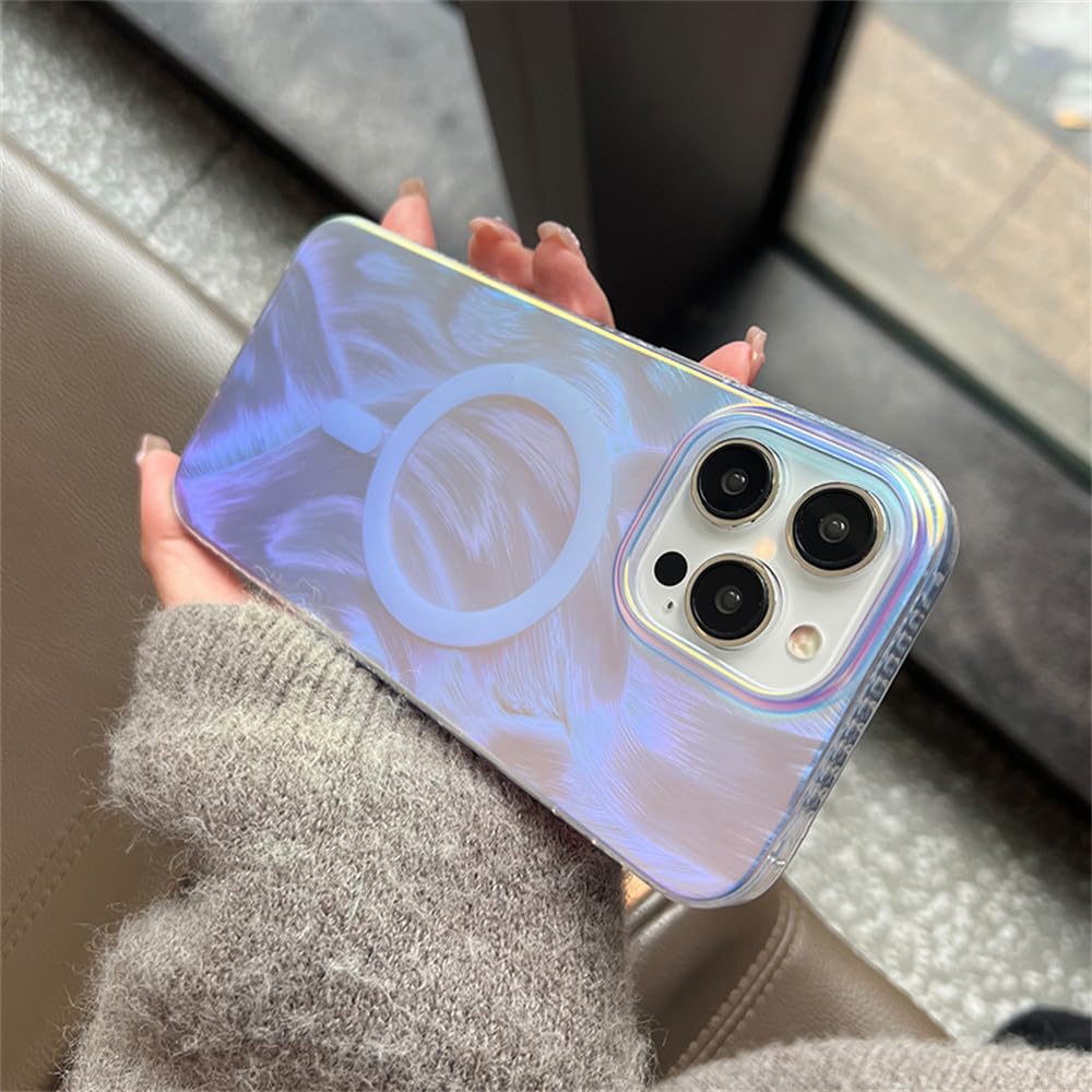 Coque iPhone 14 antichoc magnétique rigide dégradée Aurora A04 - 7