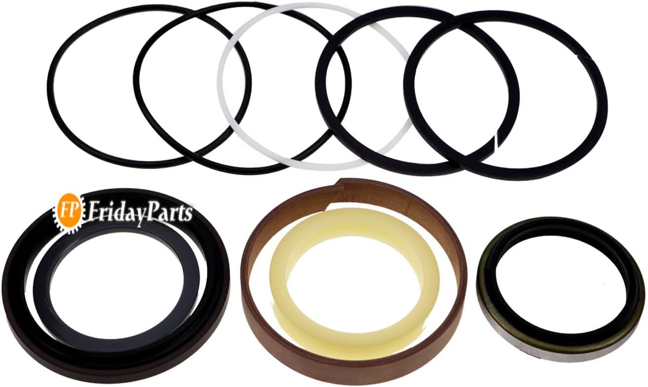 FridayParts Arm Cylinder Seal Kit 707-98-25870 7079825870 Compatible for Komatsu Excavator PC45MR-1 PC50MR-2