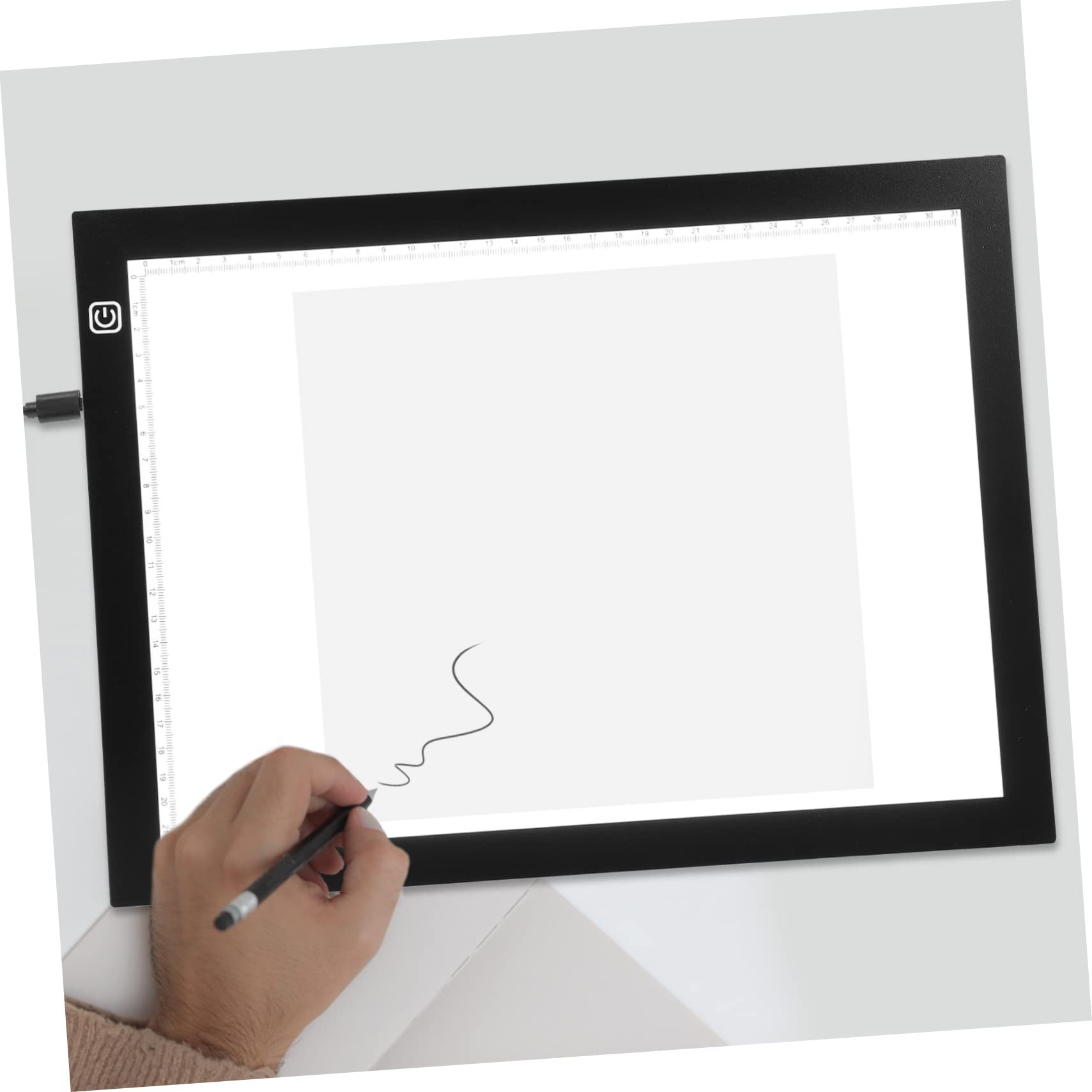 Cabilock 1 Set Copy Table LED Drawing Pad Professional Light Pad Household Light Boards Convenient Light Table LED Artcraft Lightbox Tracing Light Pad Professional Tracing Board Plastic