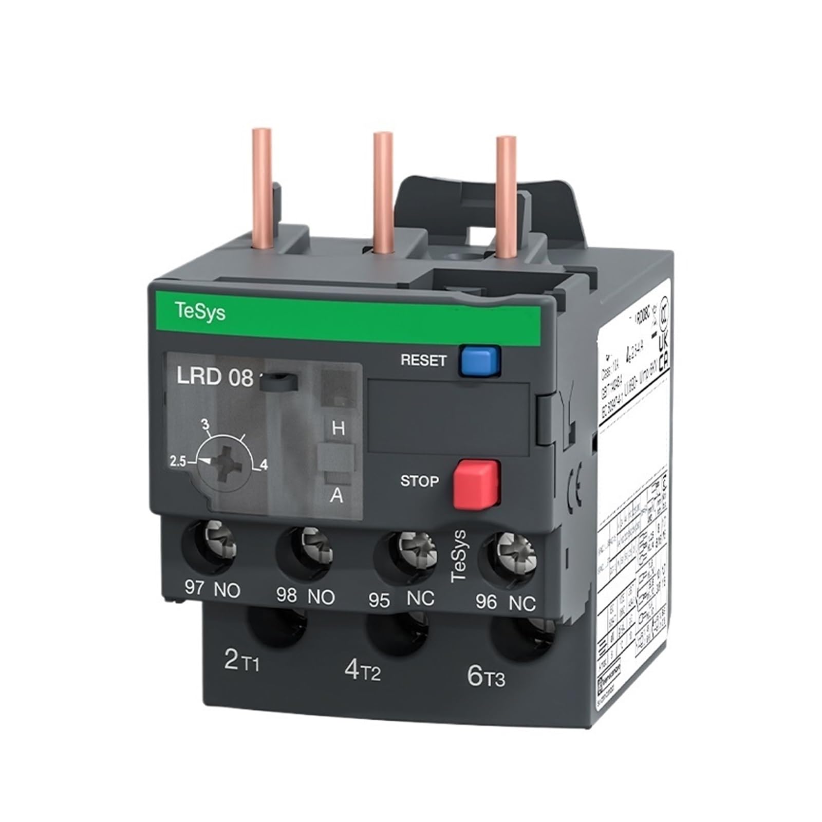 ZVQYSGIW Overload Relay LRD01C-35c LRD08C LRD10C LRD12c Three-phase Overheat Protector(LRD03C 0.25-0.4A)