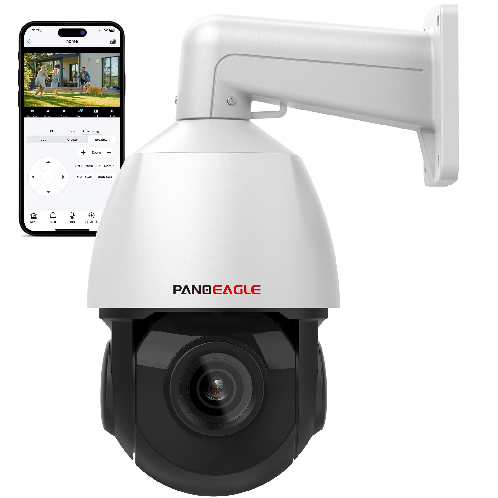 Amazon.com : PANOEAGLE 5MP PTZ PoE IP Camera Outoodoor Speed Dome