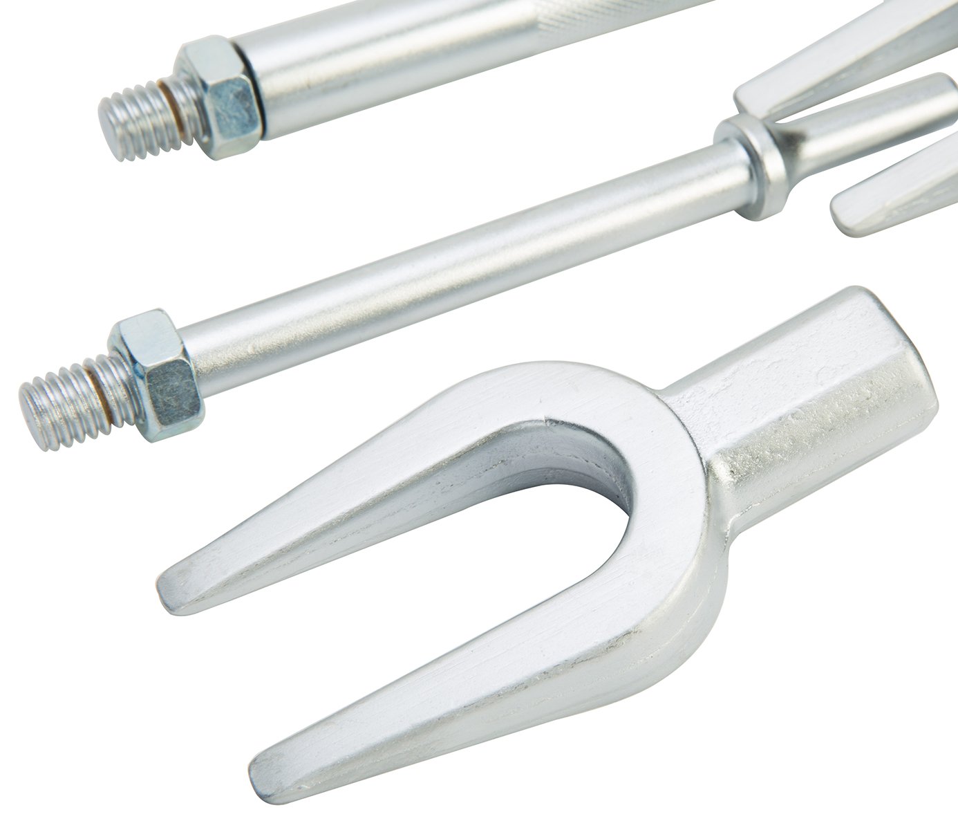 FreeTec 5 pièces Kit de Fourche d'extraction de Joint à rotule, Séparateur de Joint à rotule, Extracteur de tête de Tige de Liaison