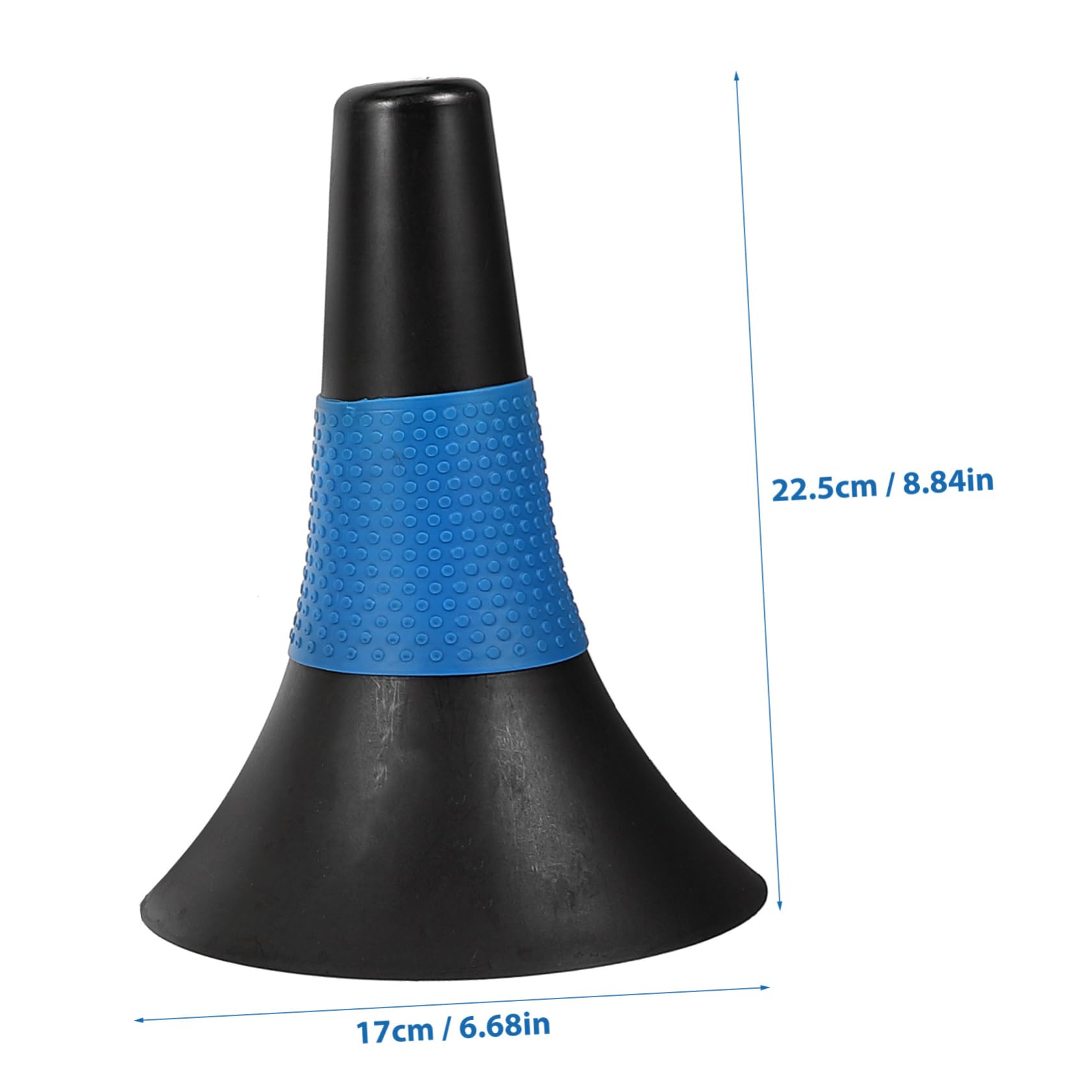 Happyyami 6Pcs Soccer Training Cones Durable Multi Function Agility Discs for Football Basketball Taekwondo and Outdoor Games