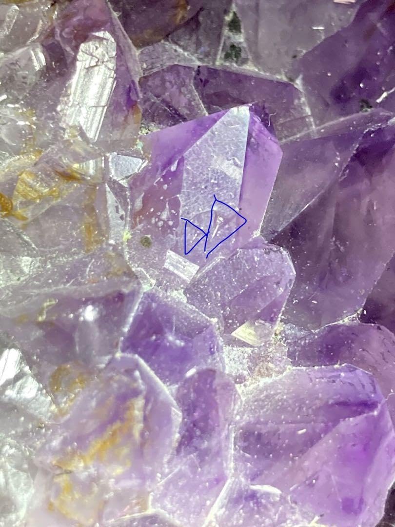 トライゴーニック☪︎⋆˚　アメジスト　クラスター　原石　ラフストーン Amazon.co.jp: トライゴーニック アメジスト クラスター 原石