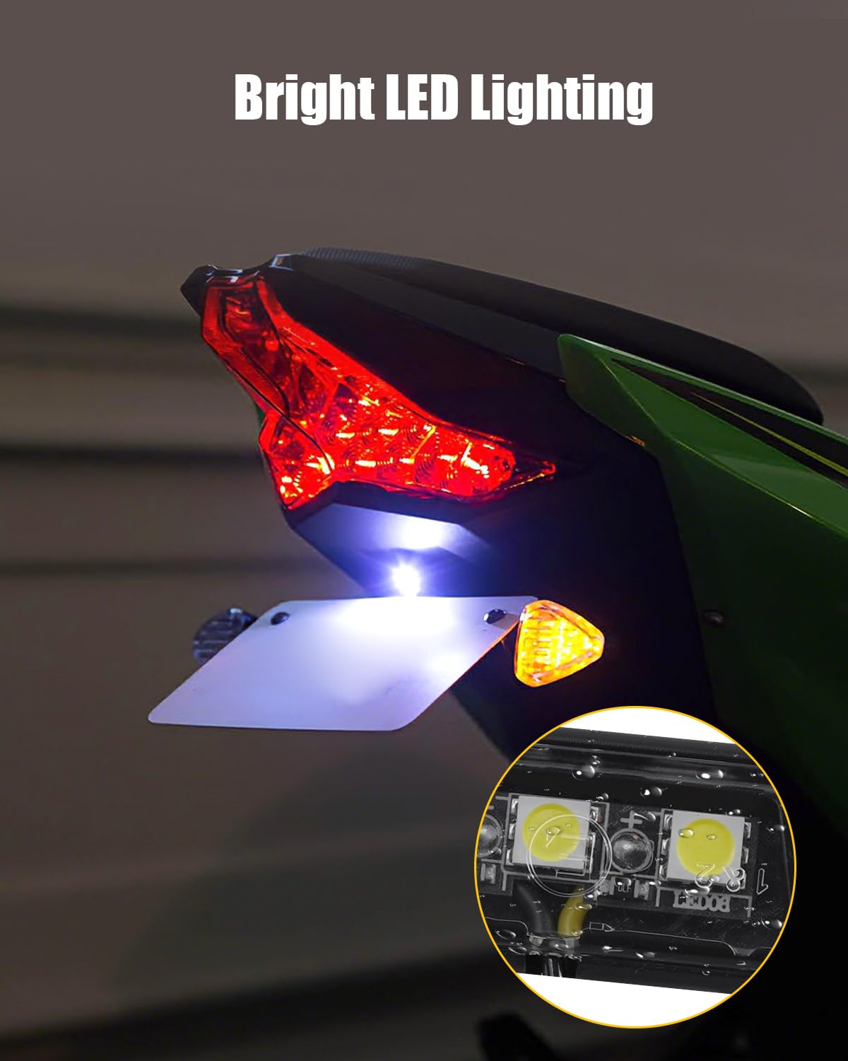 Amazon.co.jp: オートバイナンバープレートホルダー NINJA ZX-4R ZX