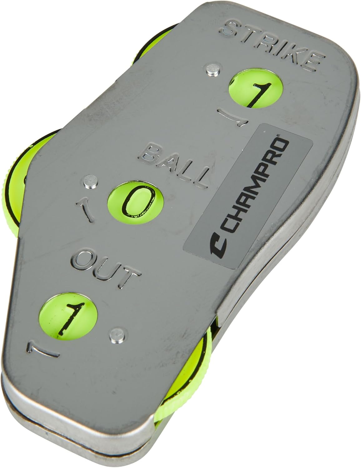 Champro Steel Indicator, 3 Dial (Silver/Optic)