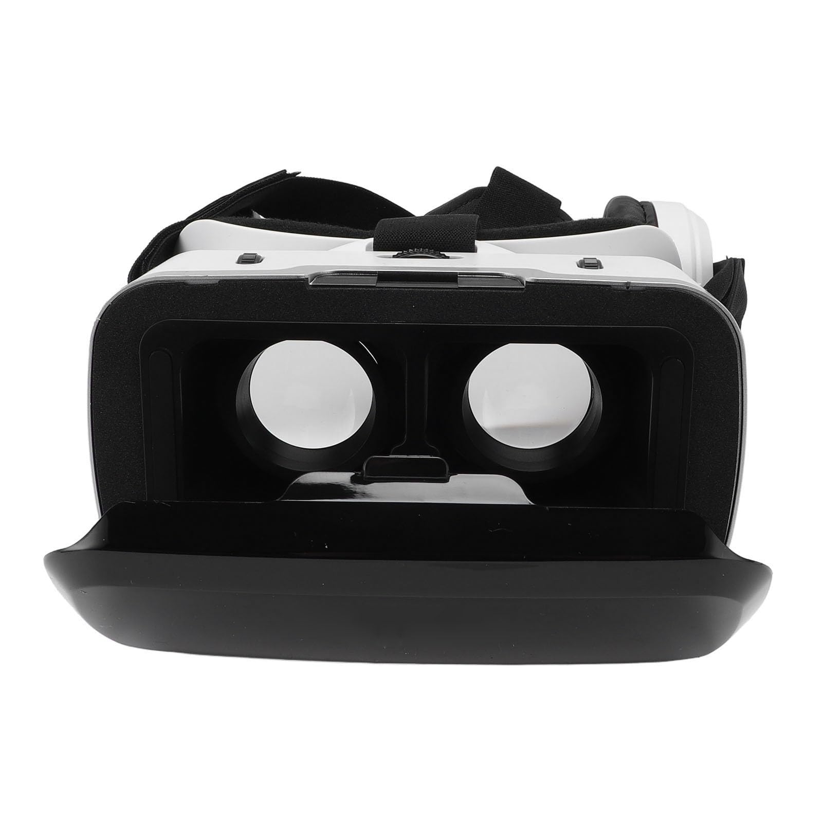 CCYLEZ Auriculares VR para Teléfono de 5,5 a 7,2 Pulgadas, Lentes Antiluz Azul, Gafas de Realidad Virtual 3D con Auriculares Bluetooth Integrados, Compatibles con Películas, Juegos de TV