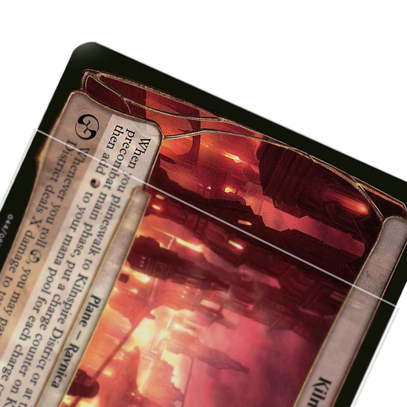 mtg planechase card sleeves MTG Plane Chase Oversize Card Sleeves Fits Plane Chase Cards in March of  The Machine &