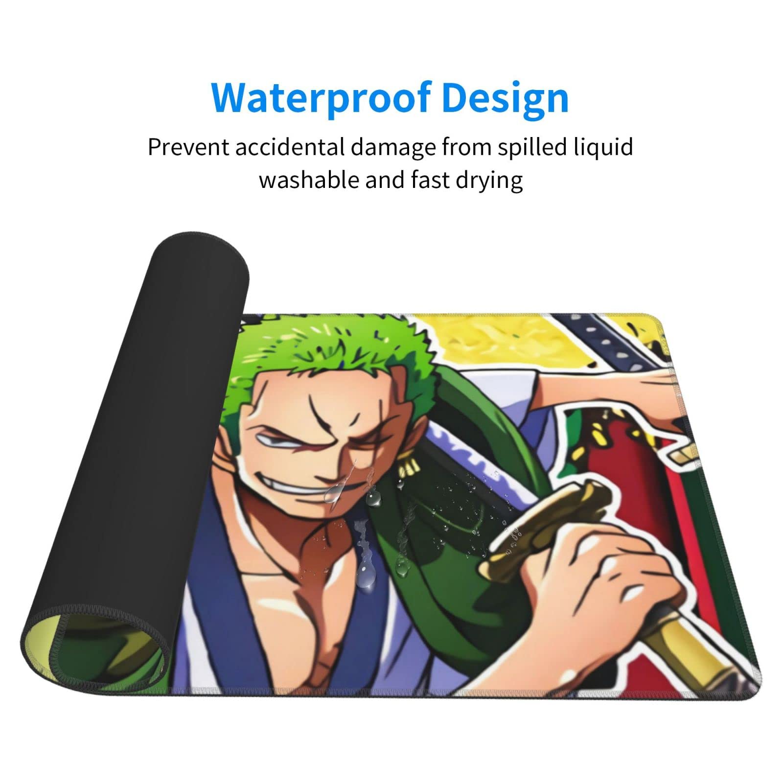 Amazon.co.jp: 大型マウスパッド ロロノア ゾロ アニメ 漫画