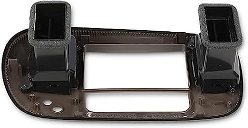 Miniatura 4 de Center Dash - Bisel de ventilación de radio para Ford F150 Expedition Dash 1997-2003, bisel climático, color marrón