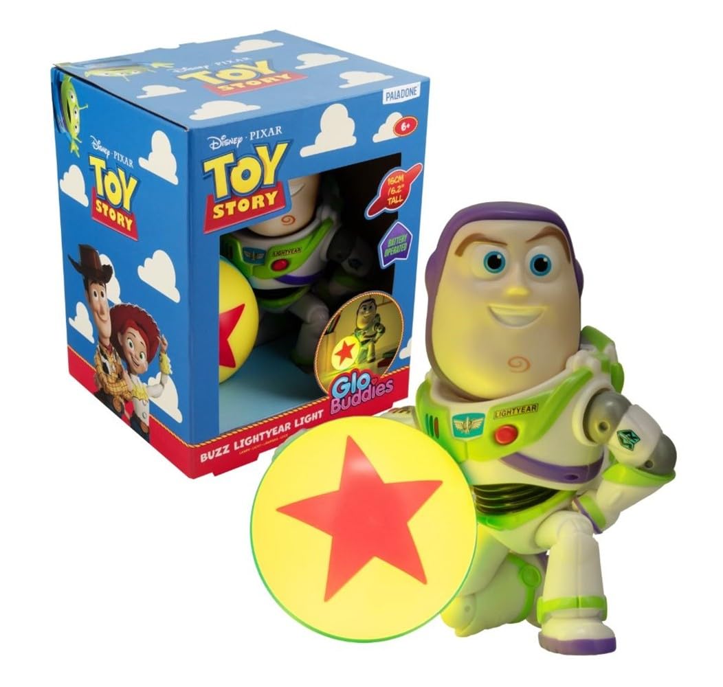 Paladone Buzz Lightyear GloBuddies Light, Officially Licensed Toy Story Product