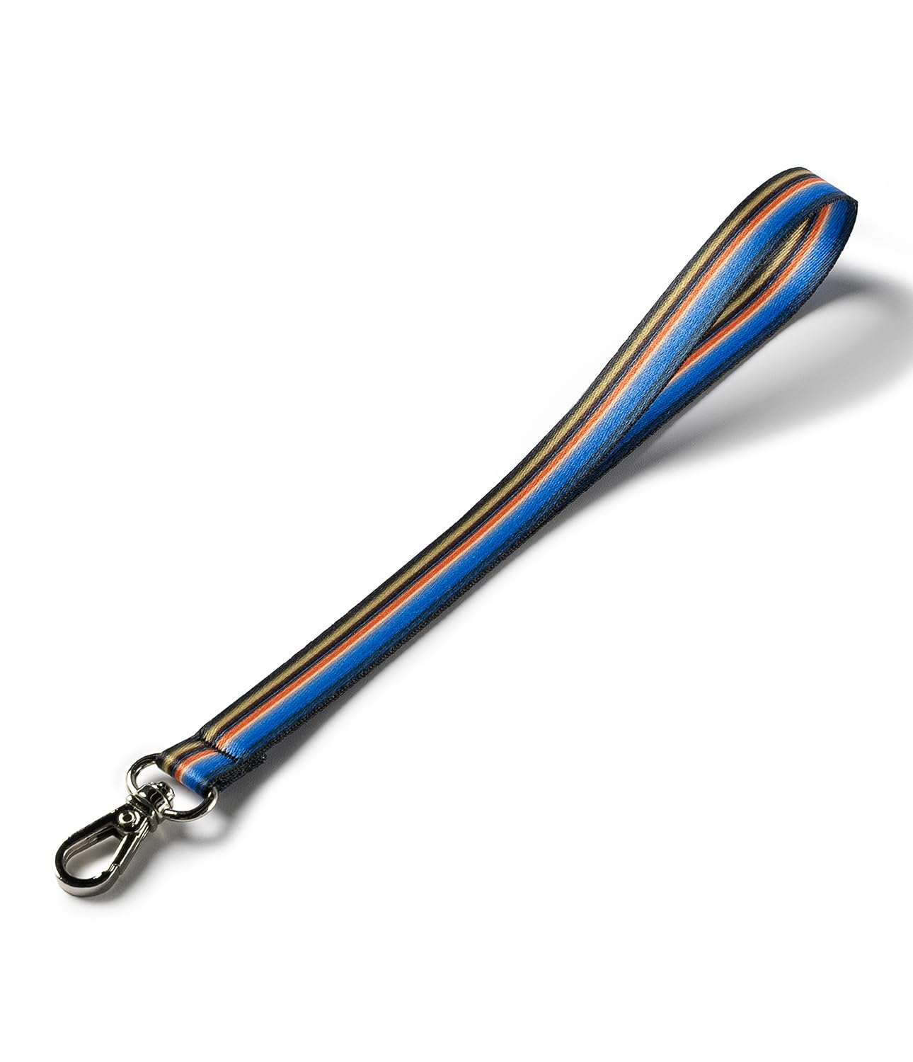 Ringke Hand Strap Hook [360° Rotating Clasp] [Tangle Free] Anti-Drop Durable Polyester Phone Wrist Lanyard Strap for Mobile Phones, Earbuds, etc. - Stripe