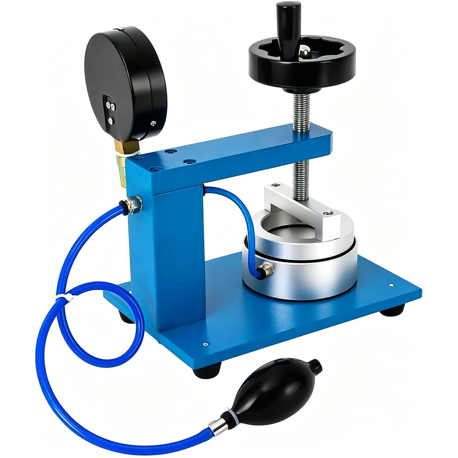 Nuxyyds Hydrostatic Pressure Tester, Textile Fabric Waterproof Testing Machine for Raincoats, Tents, Garments & Plastic Bags, Includes Rubber Ball, Measures Up to 20000mm 2000mm