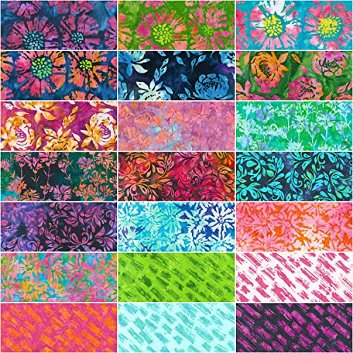 Artisan Batiks Meadow Fresh Ten Square 42 10-Inch Squares Layer Cake Robert Kaufman Ten-1161-42 #TOP1
