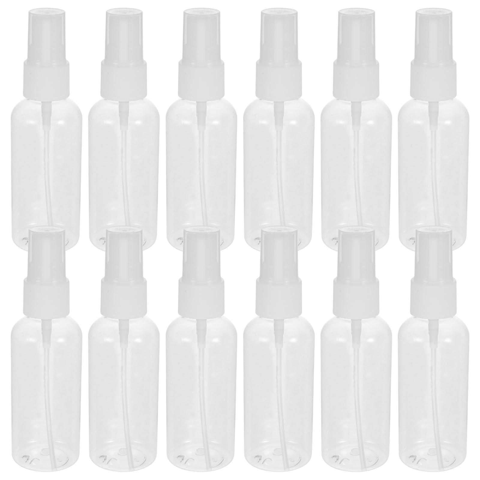 100 Stück Sprühflaschen mit feinem Nebel: Nachfüllbarer Reisezerstäuber für den täglichen Gebrauch – Leere Zerstäuberflasche für Parfüm, Hautpflege und Aromatherapie, 60 ml