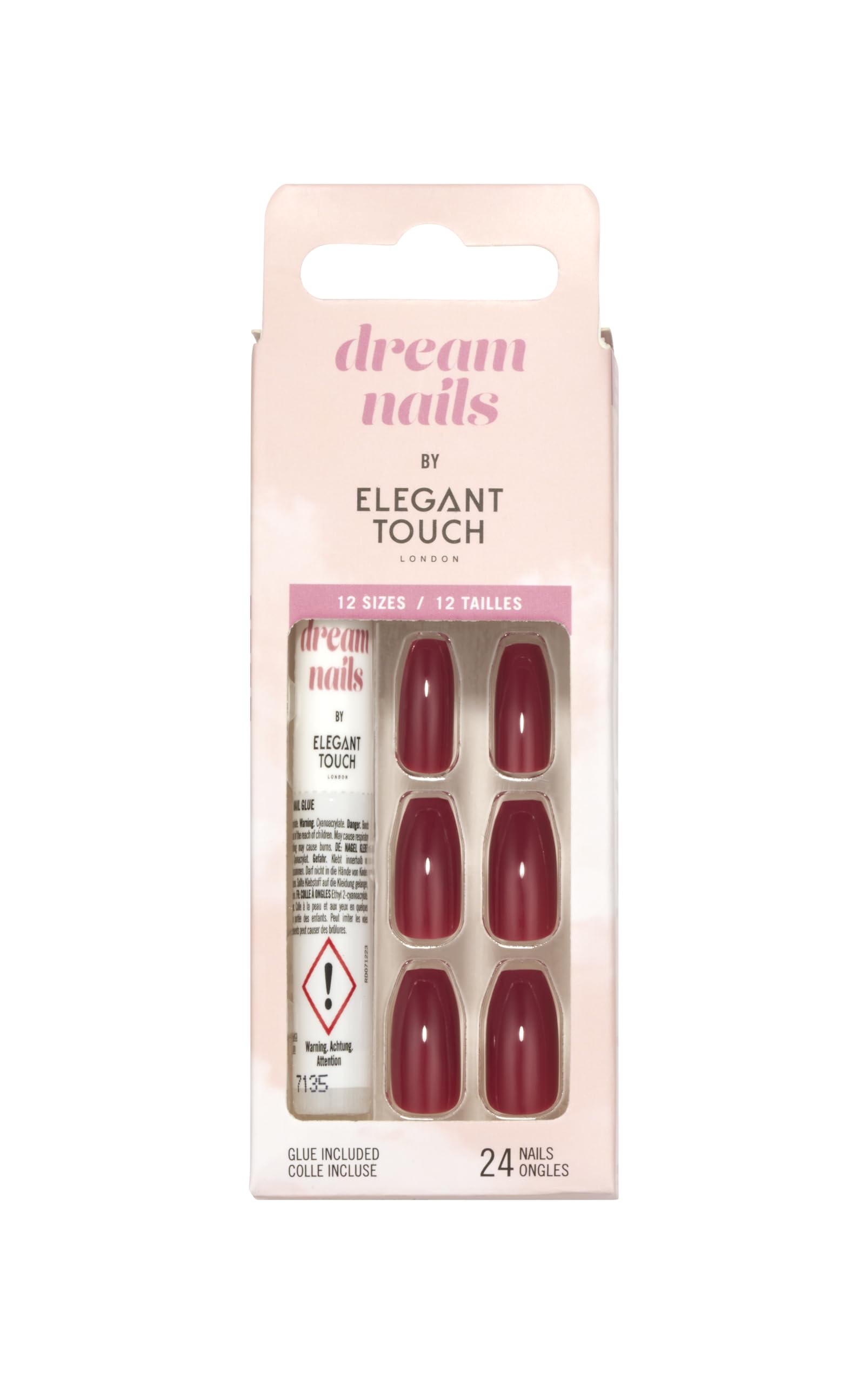 Elegant Touch Dream Nails - Wine