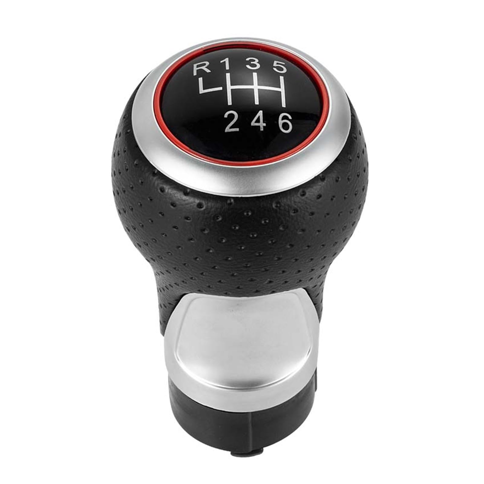 Mkgkacvcpt Red R123456 Replacement Gear Shifter Knob For A3 For A4 B6 B7 B8 For A6 S4 For A5 8T