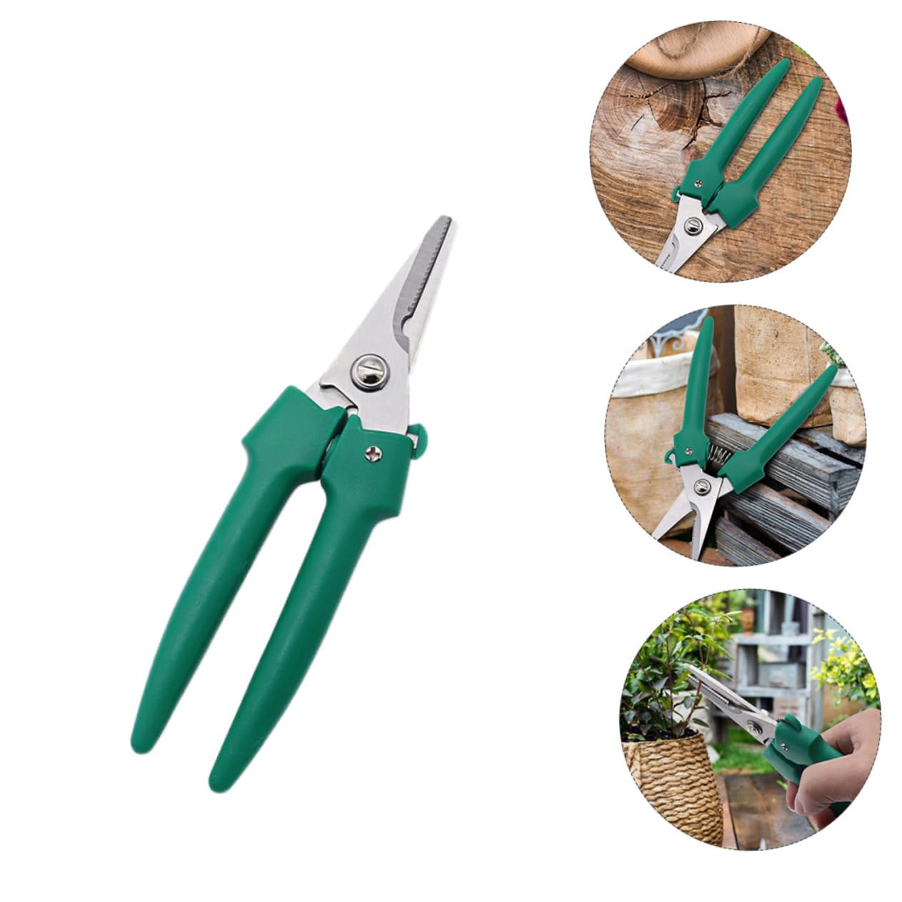 3 Goldene Gartenscheren Set - Ergonomisch Für Obstbäume & Bonsai