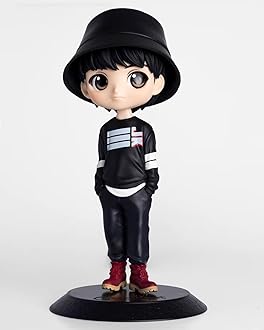 Tinion||TinyTan Mic Drop Jung Kook Action Figure- Miniature Toy Figure (Doll) Special Edition for Car Dashboard, Decoration, Cake, Office Desk & Study Table (Pack of 1) (Height- 15cm)