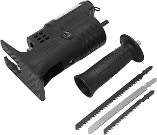 Electric Drill to Chainsaw Converter, Electric Chainsaw Attachment Kit for Courtyard Tree Branch Wood Cutting Woodworking Tool