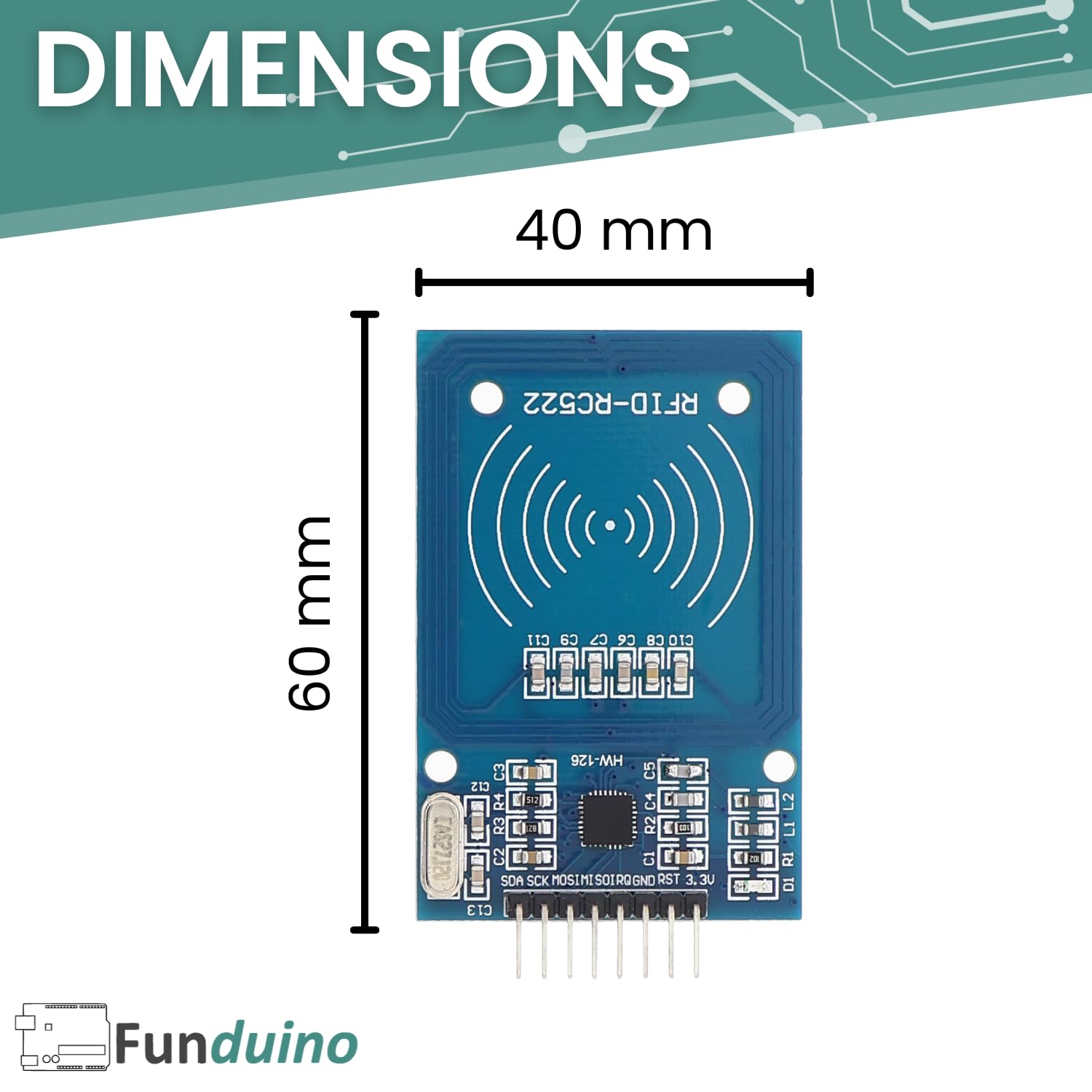 Kit RFID RC522 13.56MHz Per Arduino E Raspberry Pi - Con Reader, Carte E E-Book - Foto 2