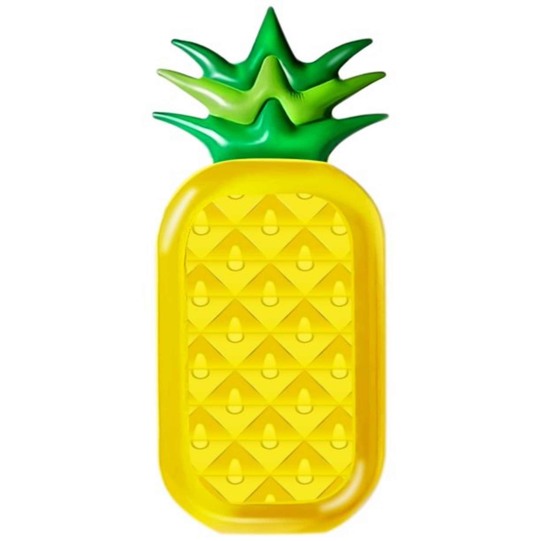 NYRWANA Inflatable Pineapple Pool Party Float Raft Summer Outdoor Swimming Pool Inflatable Floatie Lounge Pool Loungers for Adults & Kids