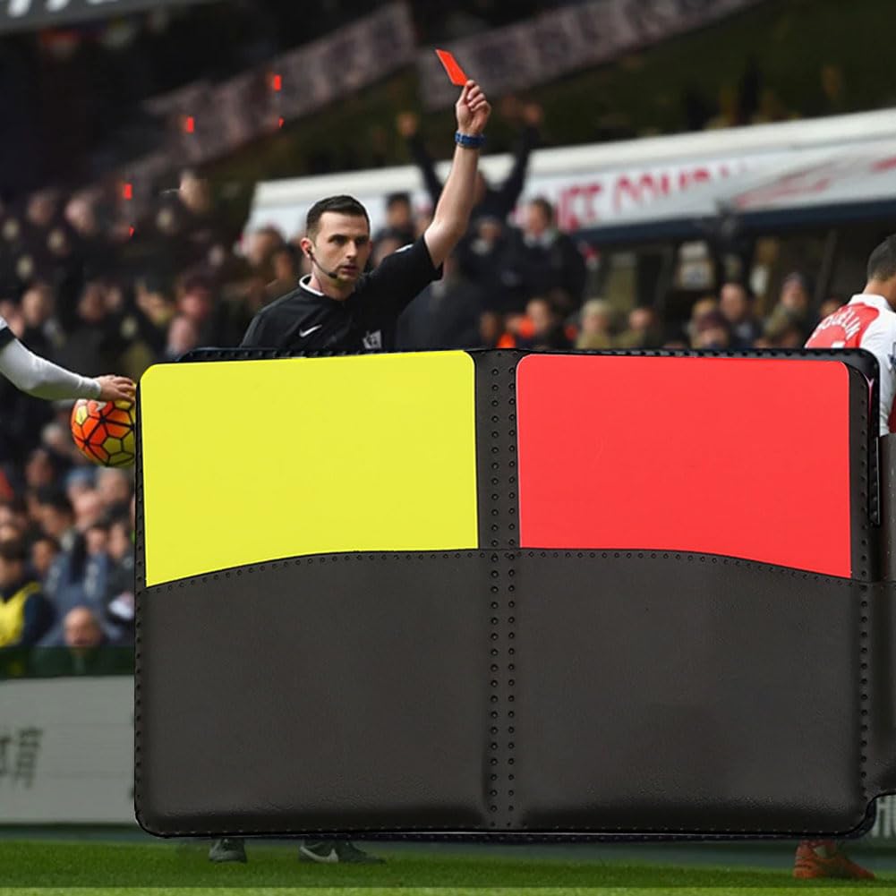 Set Completo Per Arbitro Di Calcio B+D - Fischietti, Cartellini, Blocco Note E Accessori