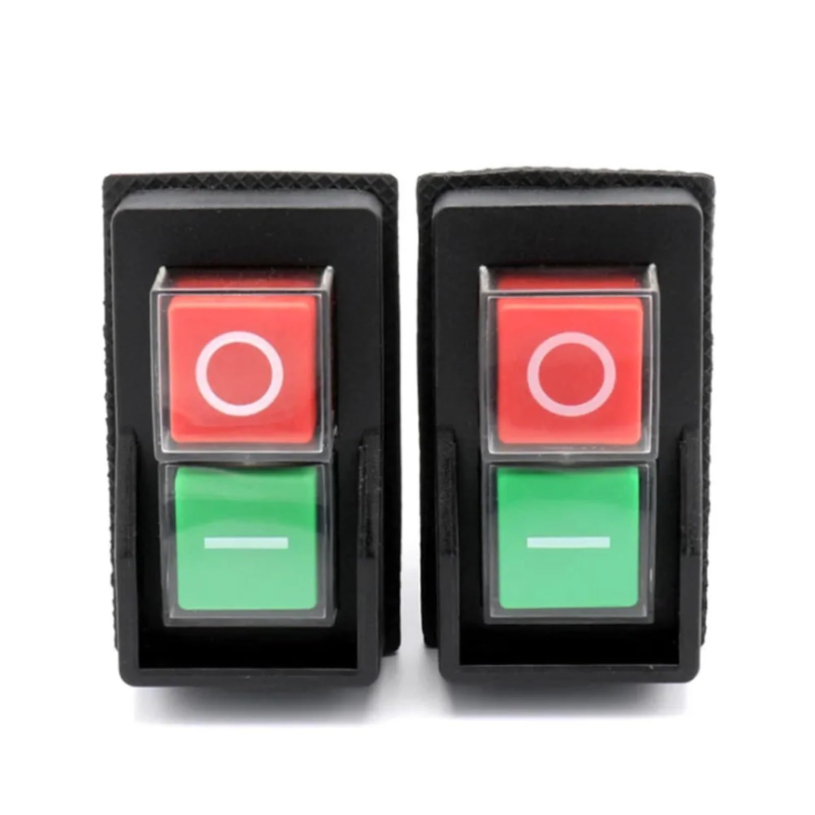 KJD17 - Interruptores de botón de arranque electromagnético for herramientas de jardinería, equipo de maquinaria, interruptor de seguridad impermeable, 16 A, CA 250 V