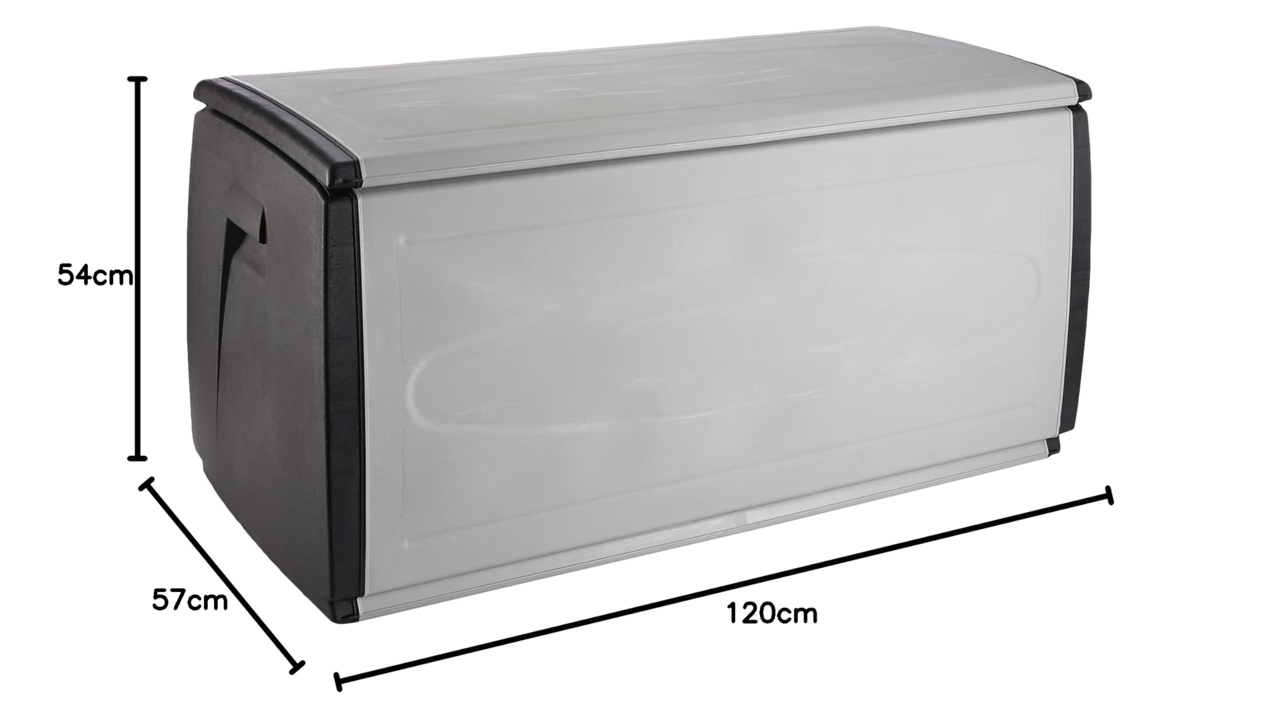 Terry, Box 120 Qblack, wielofunkcyjny bagażnik - 120x54x57 cm, 308 l