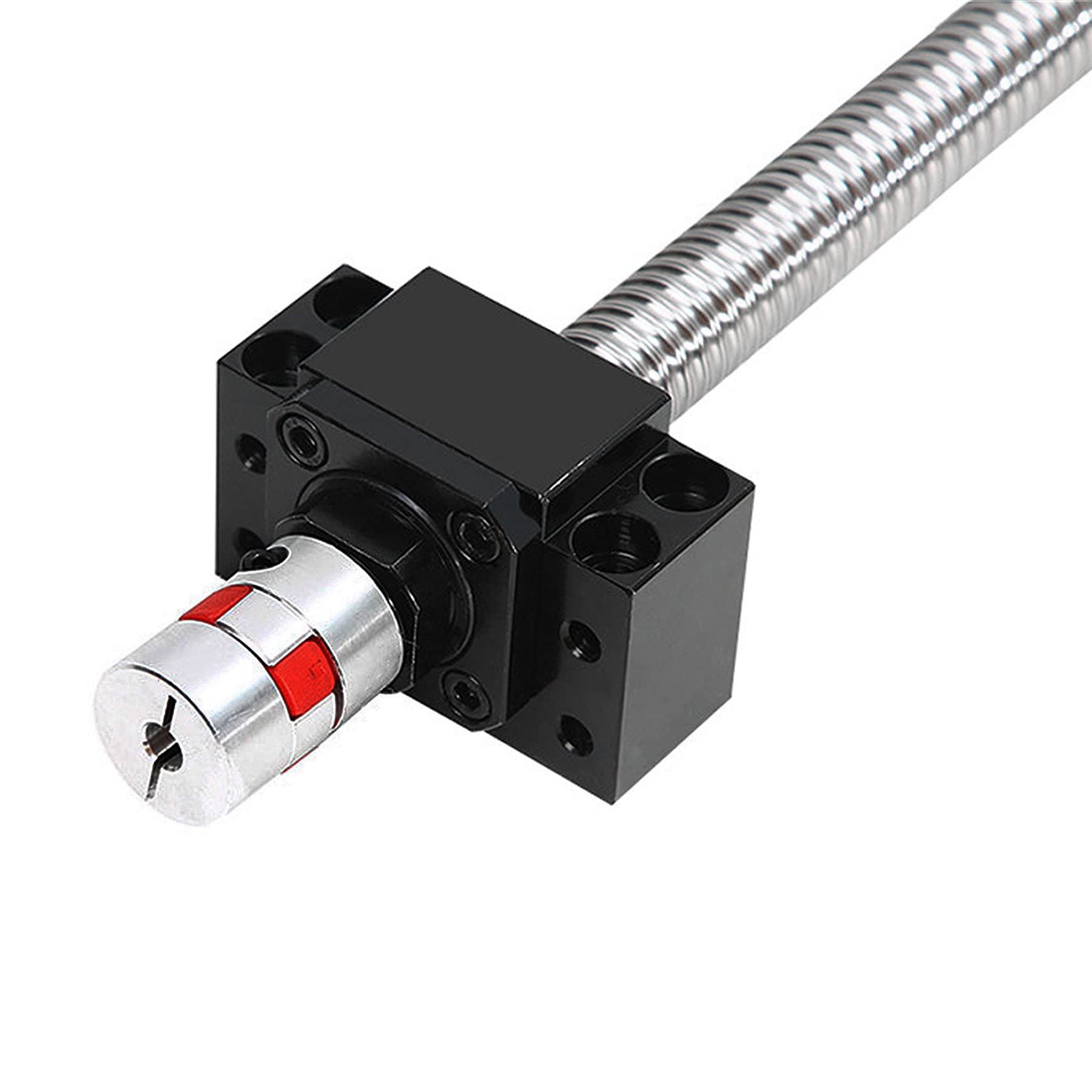 ANWOK SFU1204-250 mm - Tornillo de bola CNC con tuerca de bola y