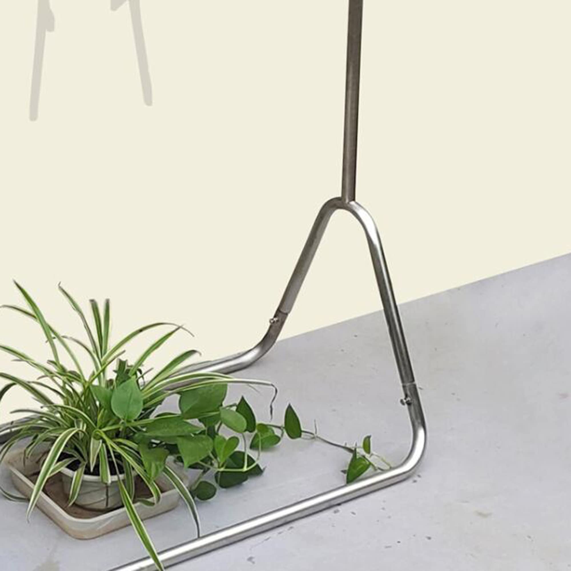 Kleiderständer, Edelstahl-Hochleistungs-Kleiderstange, Schlafzimmer-Balkon-Wäscheständer