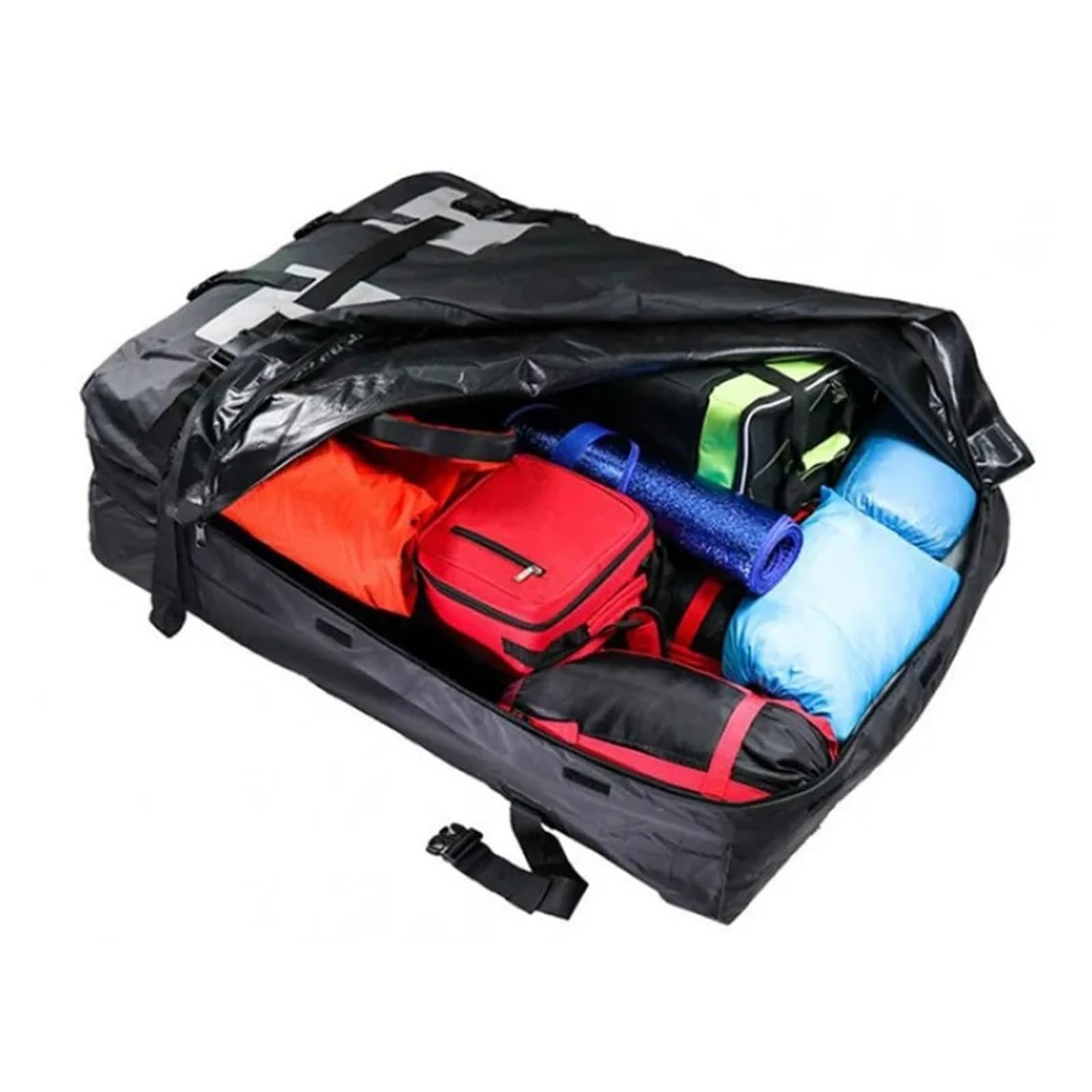 Dachträger 1 X SUV-Dach-Aufbewahrungstasche 600D Oxford Wasserdicht Und Schneefest Reisetasche Für Wohnmobil/SUV/Wrangler Strapazierfähig Racks Träger Auto(Discreteness)