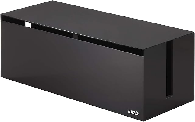 Yamazaki Cable Box, PC-Plastic, Brown, One Size