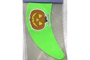 Horse Size Neon Green Halloween Peal and Stick Hoof Paint Polish Decal Set of Four