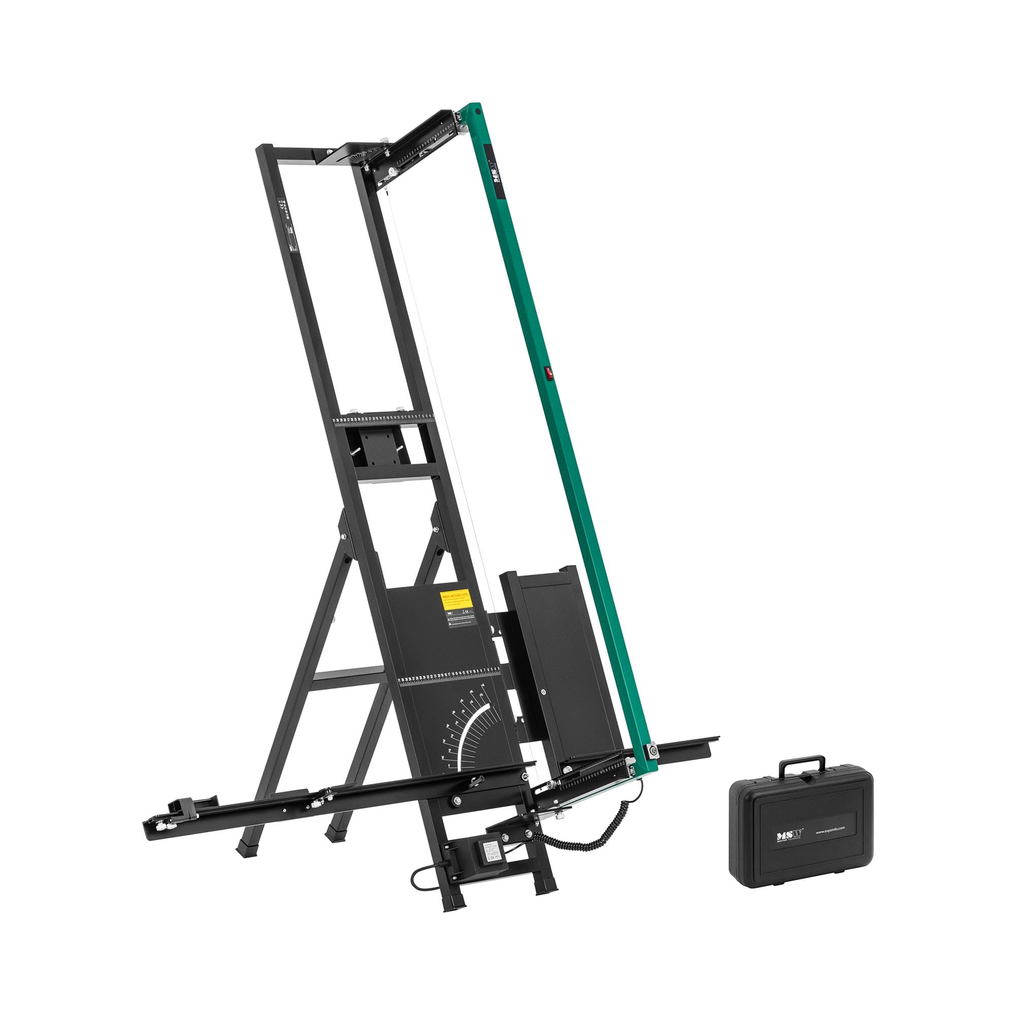 MSW Juego de cortadora de porexpán 200 W con longitud de corte de 1350 mm profundidad de 350 mm soporte y cortador manual 250 W Cuchillo térmico para porexpán Cortador de poliestireno