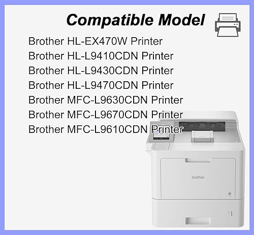 Miniatura 2 de TN810XL TN-810XL Cartucho de tóner de alto rendimiento para Brother TN-810 TN810 TN810 Uso de tóner para Brother MFC-L9610CDN HL-EX470W HL-L9410CDN