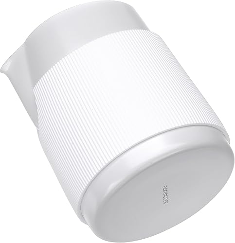 Miniatura 5 de Normcore Jarra de leche sin mango con boquilla afilada, jarra de vapor de espresso, jarra de espuma de leche de acero inoxidable 188, herramientas