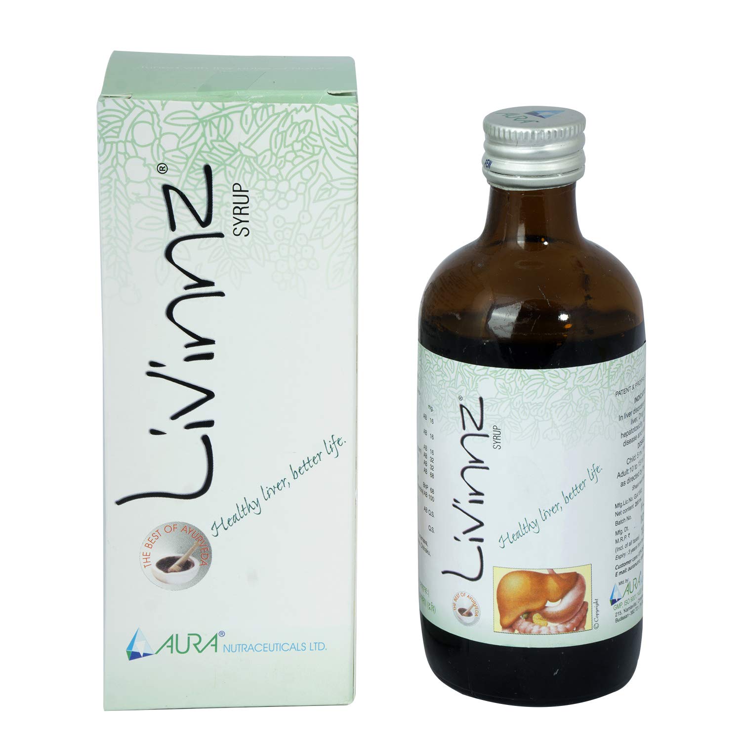 Livinnz Ayurvedic Syrup for Liver function - 200 ml (B083WGV3PV) Amazon Price History, Amazon Price Tracker