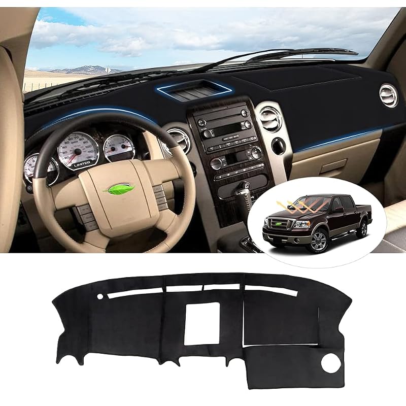CARTIST Capa para Painel compatível com Ford F-150 2004 a 2008 e Lincoln Mark LT