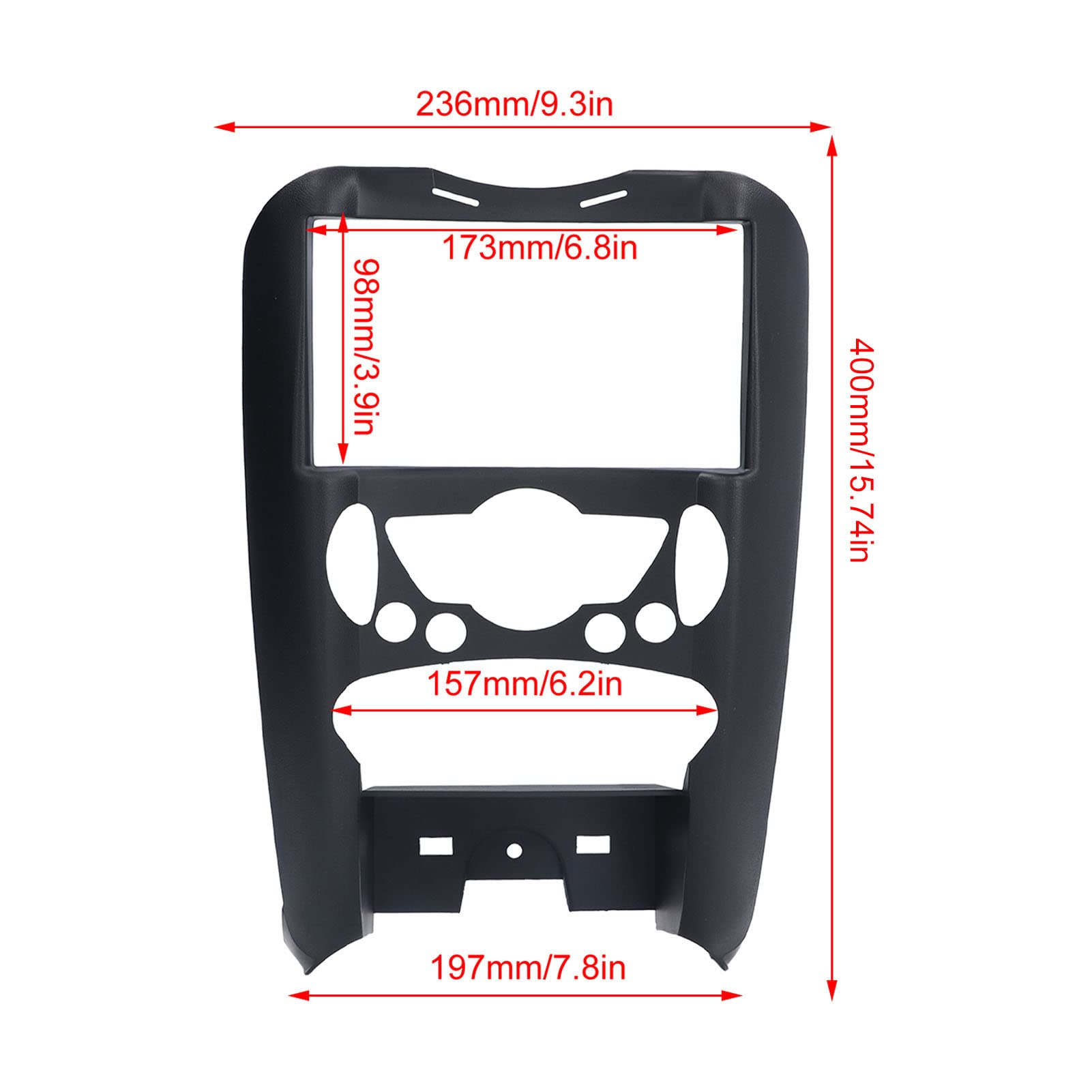 Amazon | Nutriess 2Din Radio CD DVD Frameアダプターダッシュボード