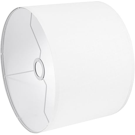 White Aluminum Lamp Shade