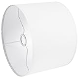 White Lamp Shade, Small Drum Lampshade 8.7