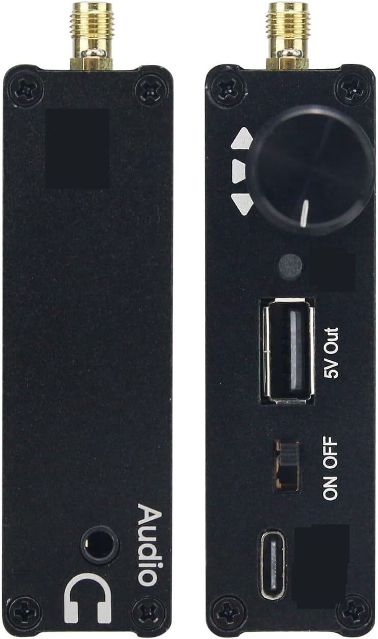 DSP-01 SDR Receiver DSP Digital Demodulation CW/AM/SSB/FM/WFM with 4.3" IPS LCD