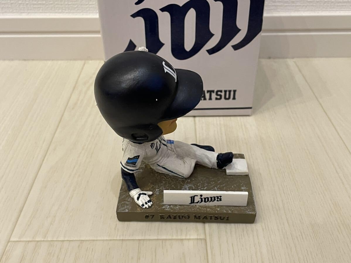Amazon.co.jp: 西武ライオンズ 松井稼頭央 ボブルヘッド フィギュア