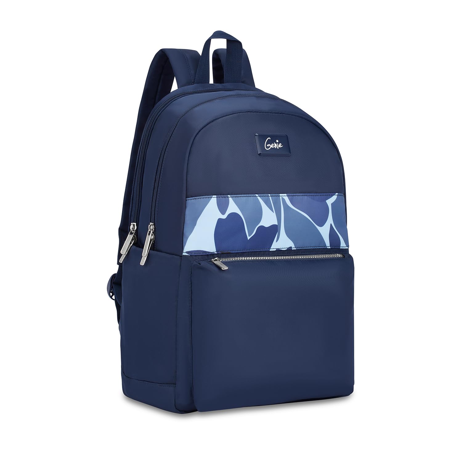 Genie Tiffany Laptop Backpack for Girls (22L) | Premium Office, College & Travel Laptop Backpack | Multi-Compartment, Padded Laptop Sleeve, Ergonomic Straps | Navy Blue