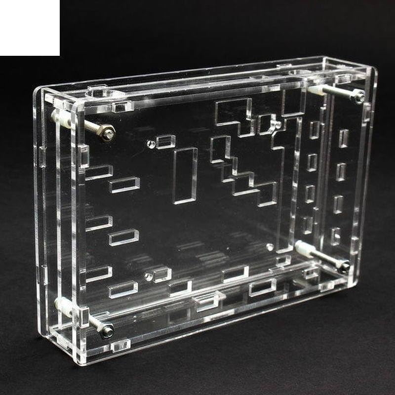 1PC Type Transparent Acrylic Sheet Housing Case for Oscilloscope