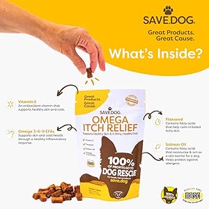   Omega-Itch-Relief-for-Dogs--Healthy-Skin-and-Coat-Supplement-for-Dogs-with-Vitamin-E-Flax-Oil-and-Salmon-Oil-for-Dog-Itch-Relief-Dog-Supplement-with-a-Cause-70-Chews