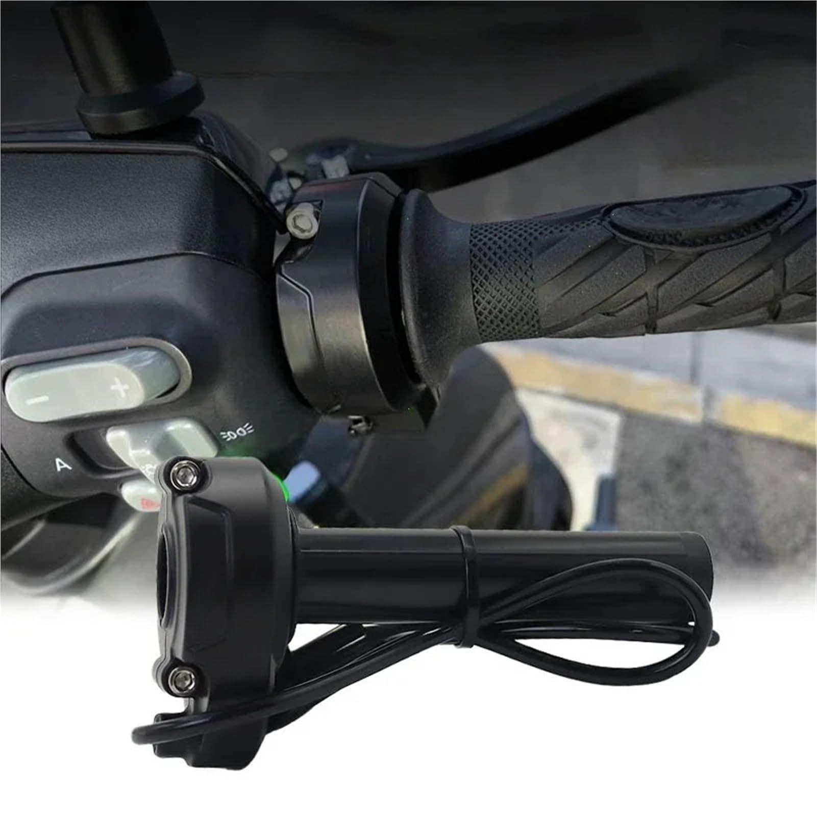 Poignée d'accélérateur torsadée Compatible avec le vélo tout-terrain électrique Sur-Ron Light Bee S/X