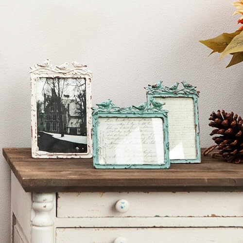 Miniatura 4 de SOFFEE DESIGN - Marco de fotos (5.0 x 3.7in), color verde antiguo