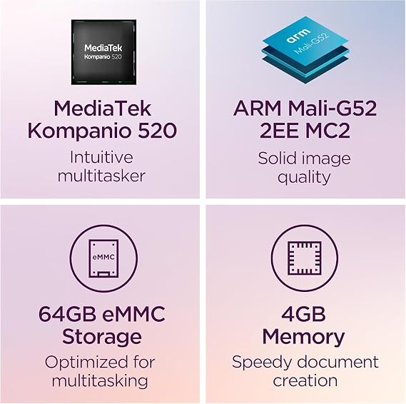 Lenovo IdeaPad Slim 3 Chromebook 2025, MediaTek Kompanio 520, 14 FHD Display (1920 x 1080), Chrome OS, 4GB LPDDR4X, 320GB Storage (64GB eMMC+256 GB MSD), Wi-Fi 6, for Business Student, w/Accessories